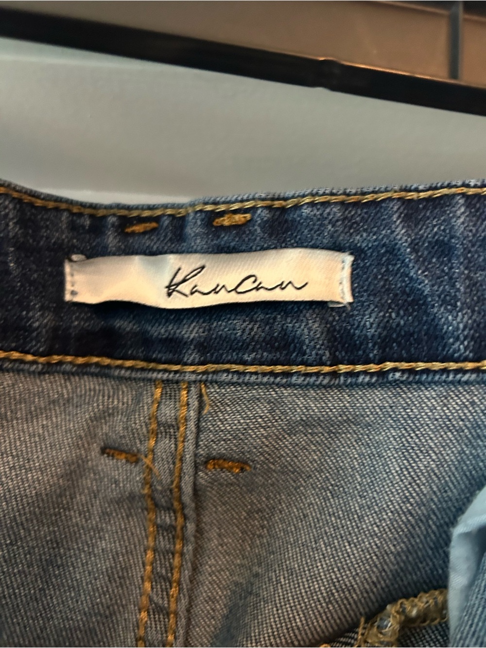 KanCan Dark Blue Bootcut Jeans - Picture 2 of 3